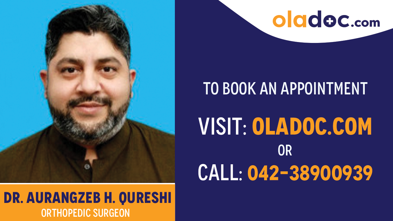 Book appointment with Dr. Aurangzeb H. Qureshi-best Orthopedic Surgeon in Karachi